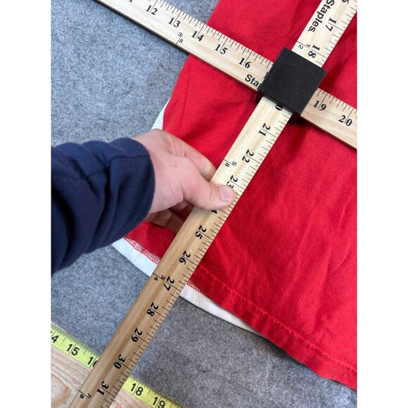 Puma Scuderia Ferrari F1 Racing Team T Shirt Mens XL Red White Santander Shell - Picture 6 of 10